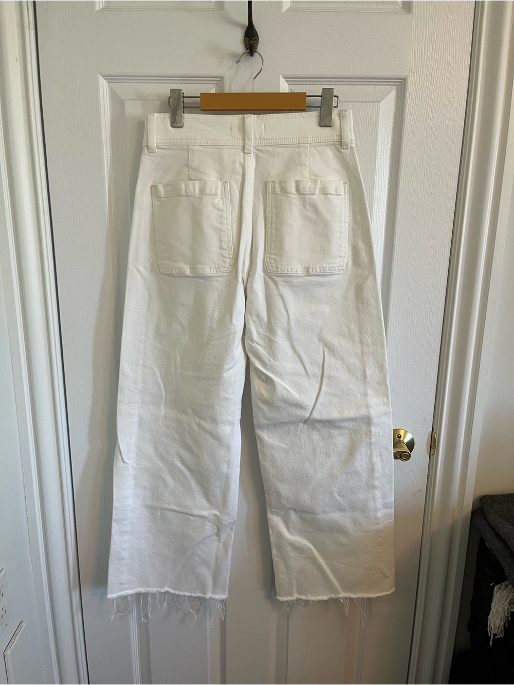 Lucky Brand White Wide-Leg Jeans - Picture 3 of 7